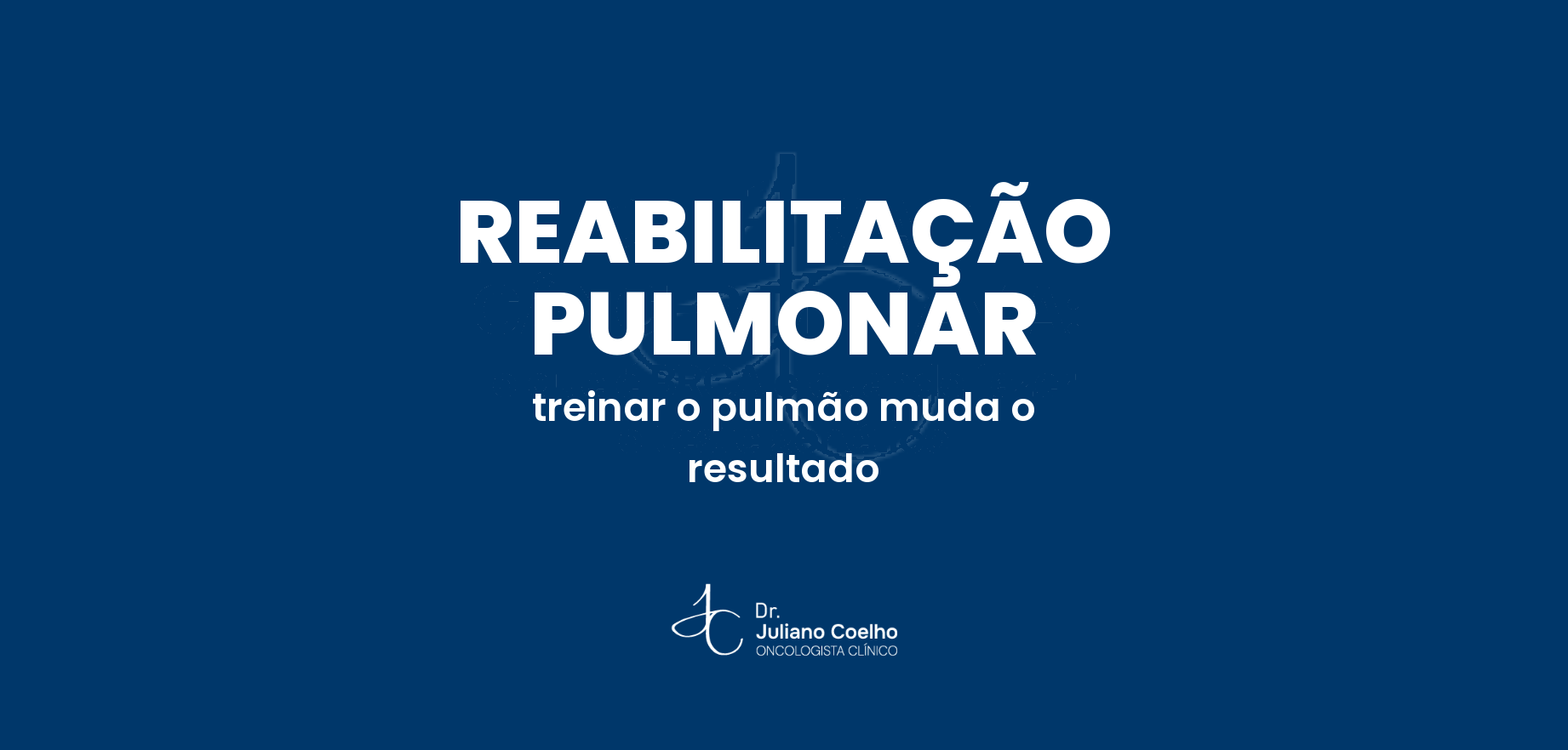 Reabilitação pulmonar: por que treinar o pulmão antes e depois da cirurgia