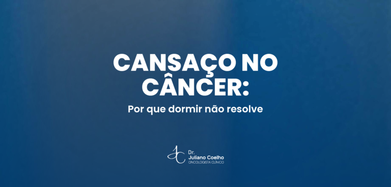 Card do artigo: cansaco no cancer por que dormir nao resolve