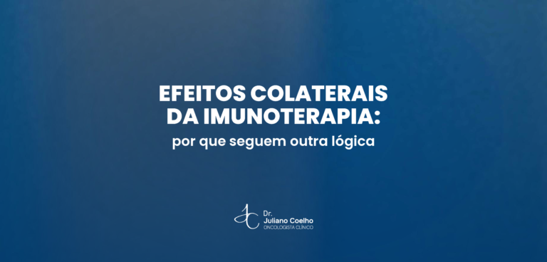 Card do artigo: efeitos colaterais da imunoterapia