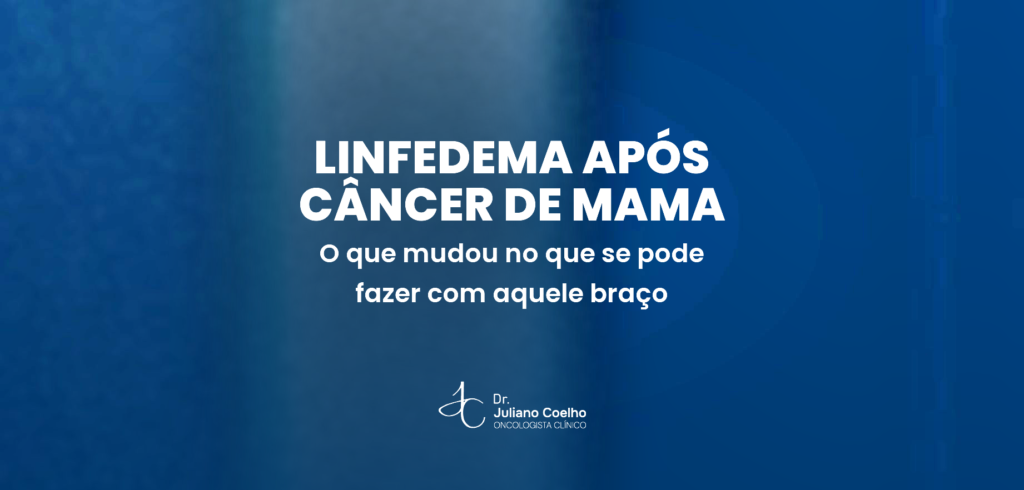 Card do artigo: linfedema apos cancer de mama