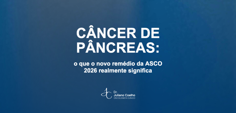 Card do artigo: novo tratamento cancer de pancreas asco 2026
