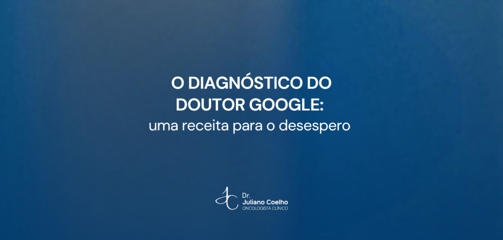 Card do artigo: o diagnostico do doutor google uma receita para o desespero