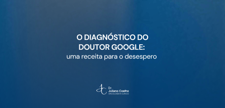 Card do artigo: o diagnostico do doutor google uma receita para o desespero