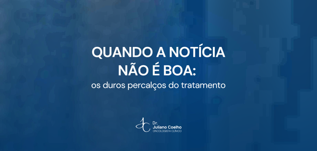 Card do artigo: quando a noticia nao e boa os duros percalcos do tratamento
