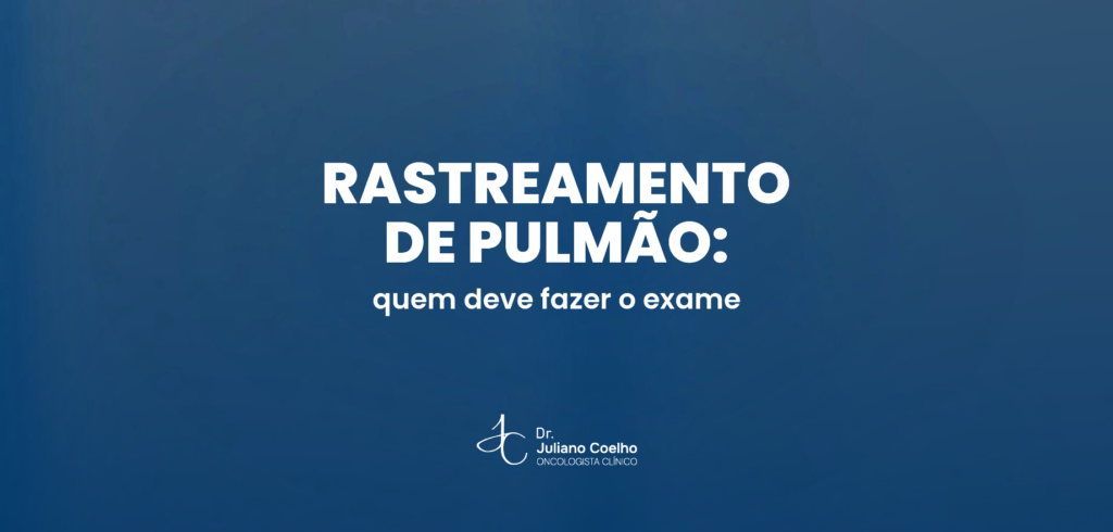 Card do artigo: rastreamento cancer de pulmao tomografia